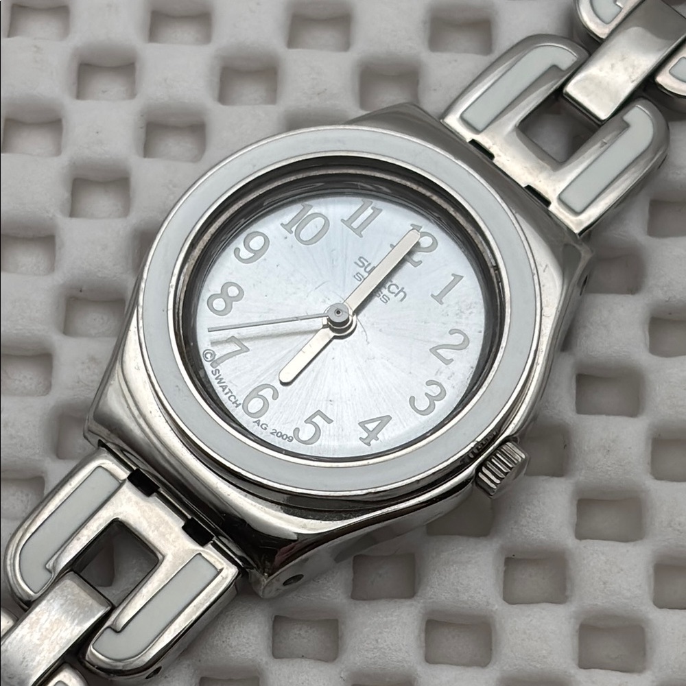 Swatch Watch - YSS254G - WHITE CHAIN